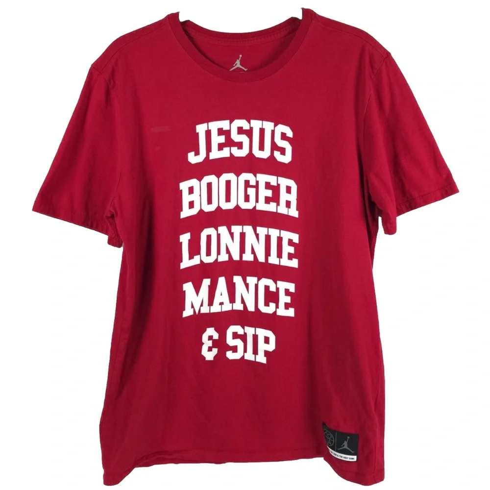 JORDAN Starting 5‎ Crew neck T-Shirt AR0053-687 Size MEDIUM